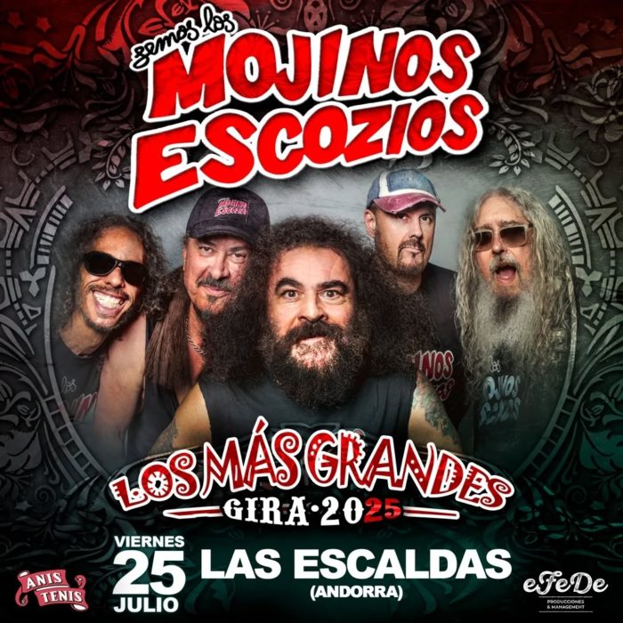 Cartel Los Mojinos Escozíos Escaldes -Engordany (Andorra)