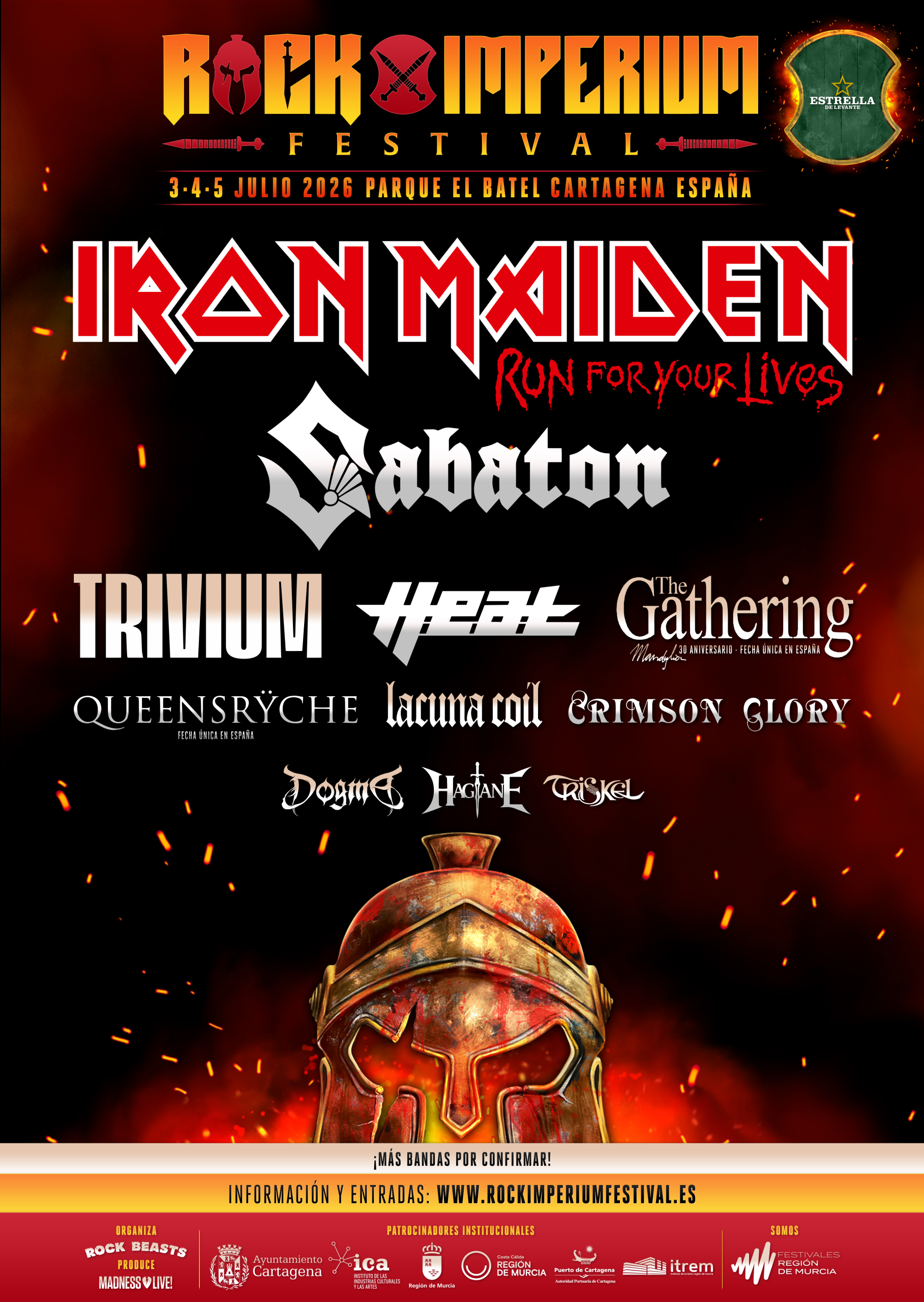 Avance del Rock Imperium 2026